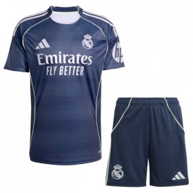Real Madrid Børn Udebane 2025-26 - Fodboldtrøjer (S/S)